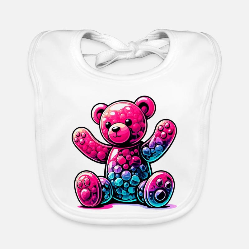 Ours Bavoir bio Bébé