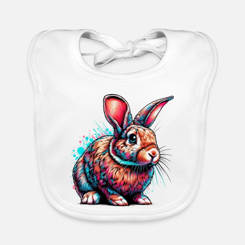 Rabbit Organic Baby Bibs