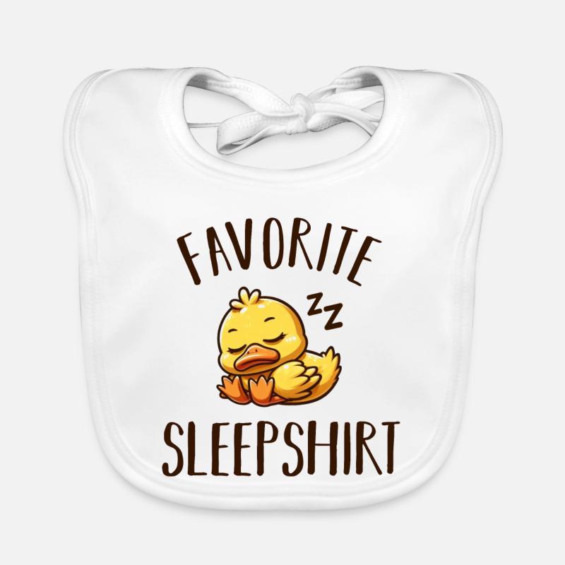 Sleeping duck Organic Baby Bibs