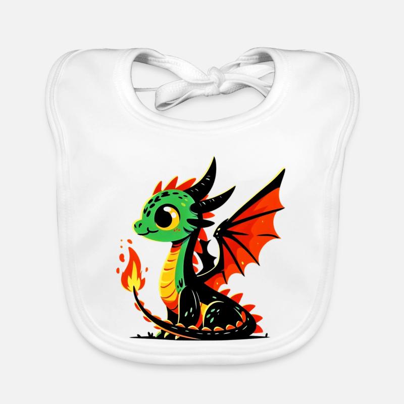 Dragon Organic Baby Bibs