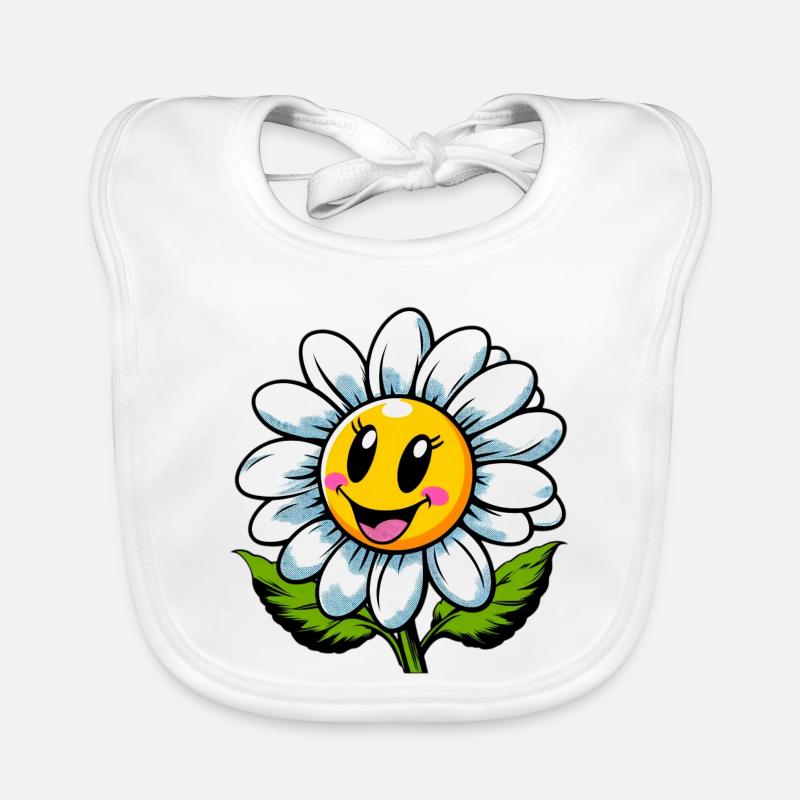 Daisy Organic Baby Bibs