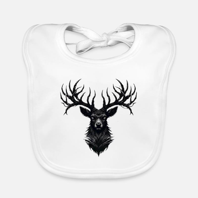 Horns of Darkness Baby Bio-Lätzchen