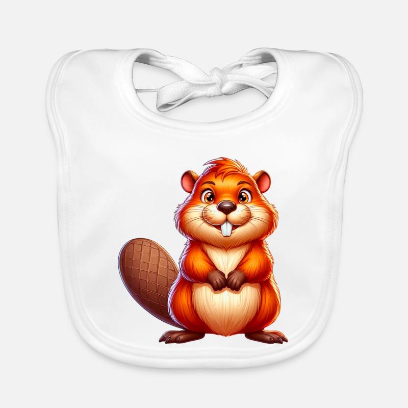 Castor Bavoir bio Bébé