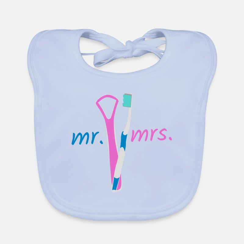 Mr. Mrs. Baby Bio-Lätzchen