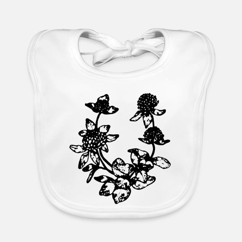 RED CLOVER Organic Baby Bibs