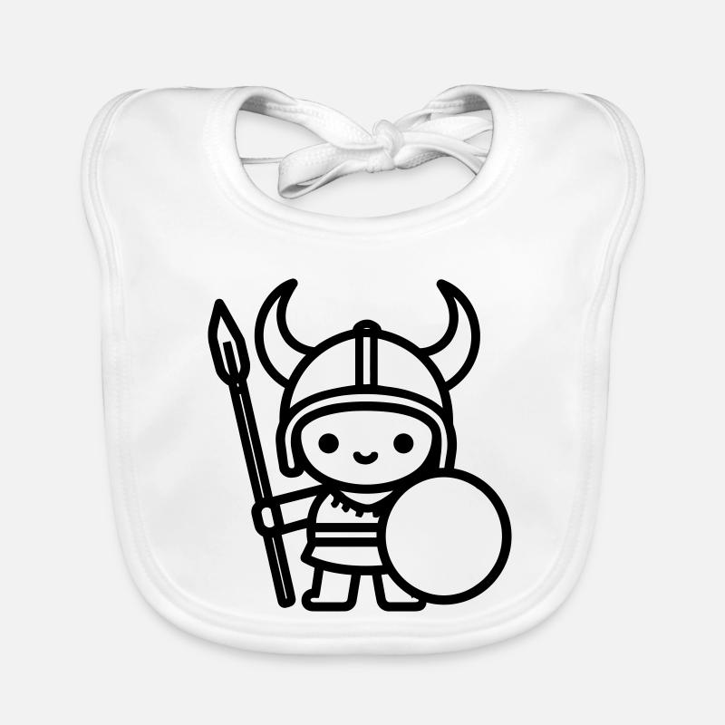 guerrier Bavoir bio Bébé