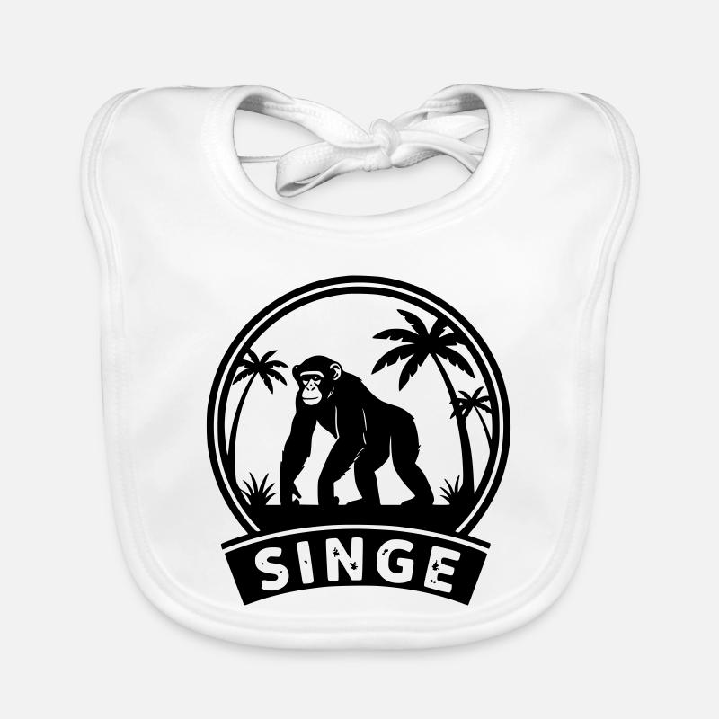 Affe Baby Bio-Lätzchen