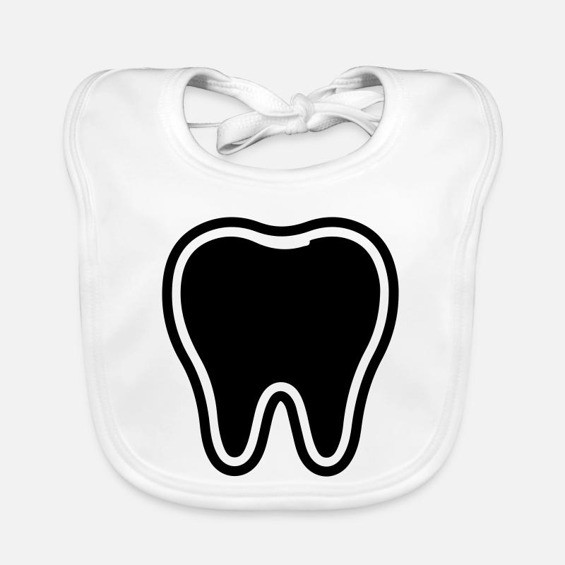 Symbole de la dent Bavoir bio Bébé