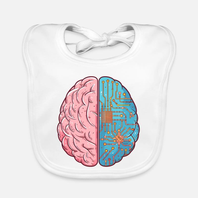 Human Intelligence meets AI – Brain Tech Design Baby Bio-Lätzchen