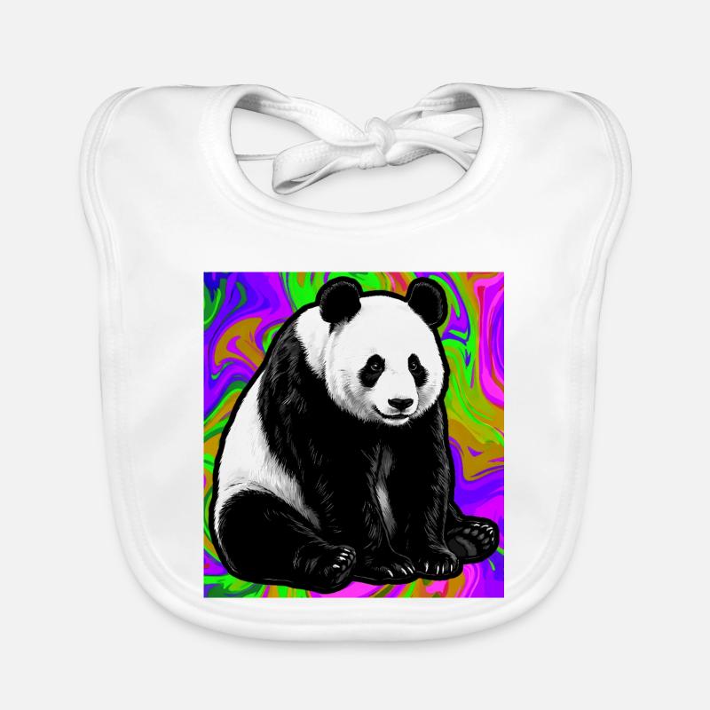 Panda Baby Bio-Lätzchen