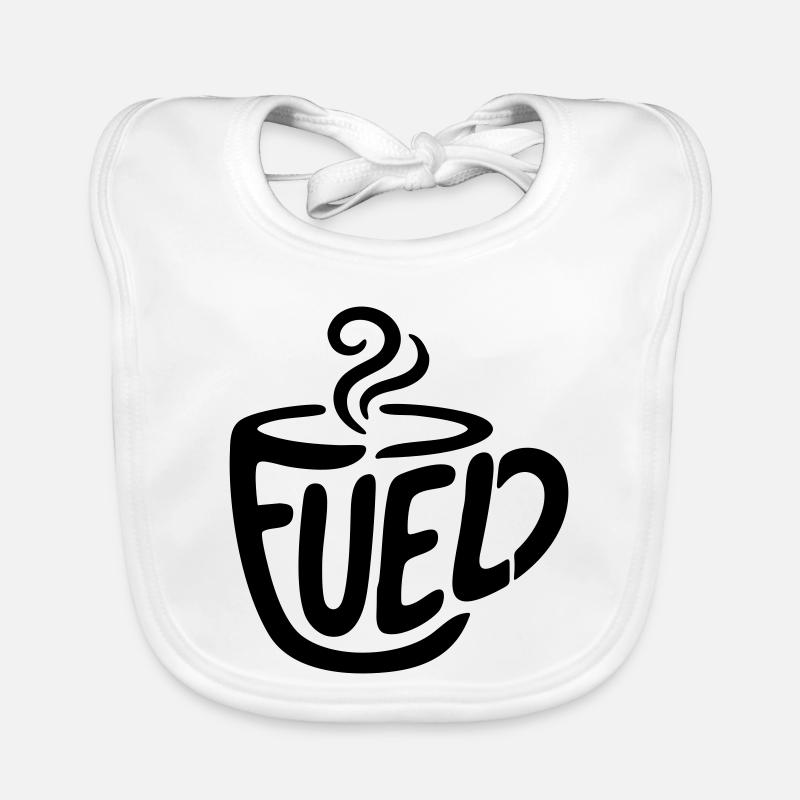 Coffee Fuel Bavoir bio Bébé