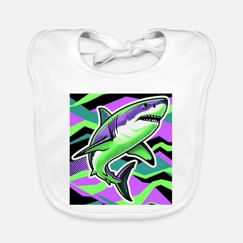 Shark Organic Baby Bibs