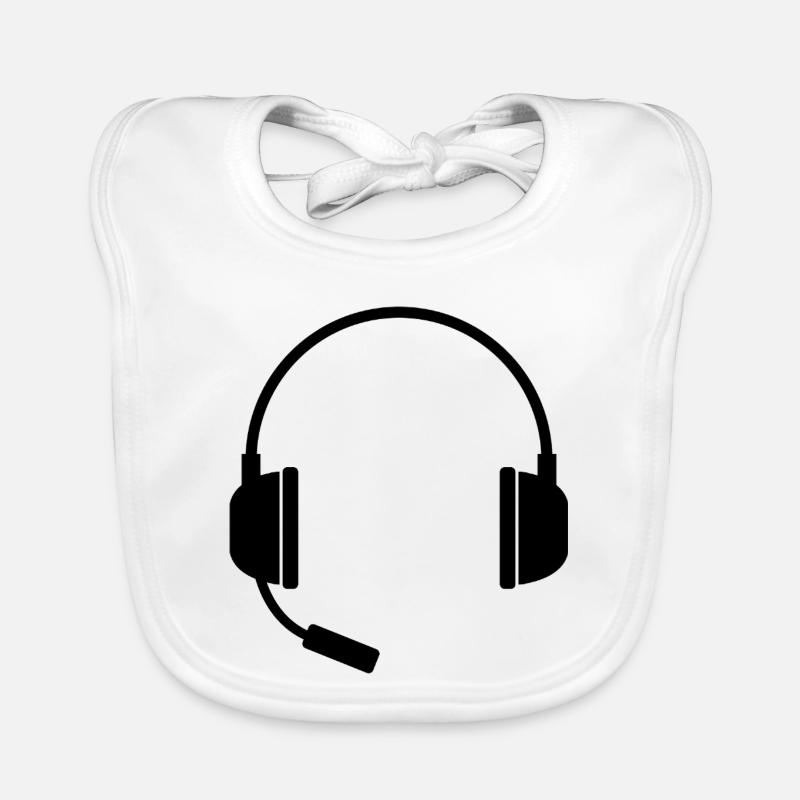 Casque avec micro Bavoir bio Bébé