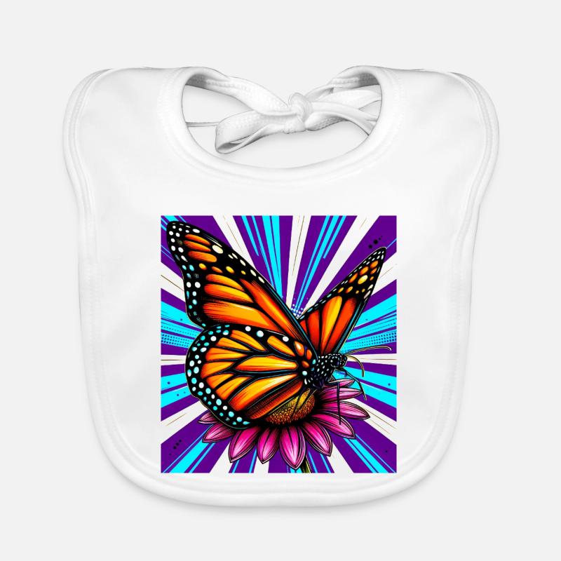 papillon Bavoir bio Bébé