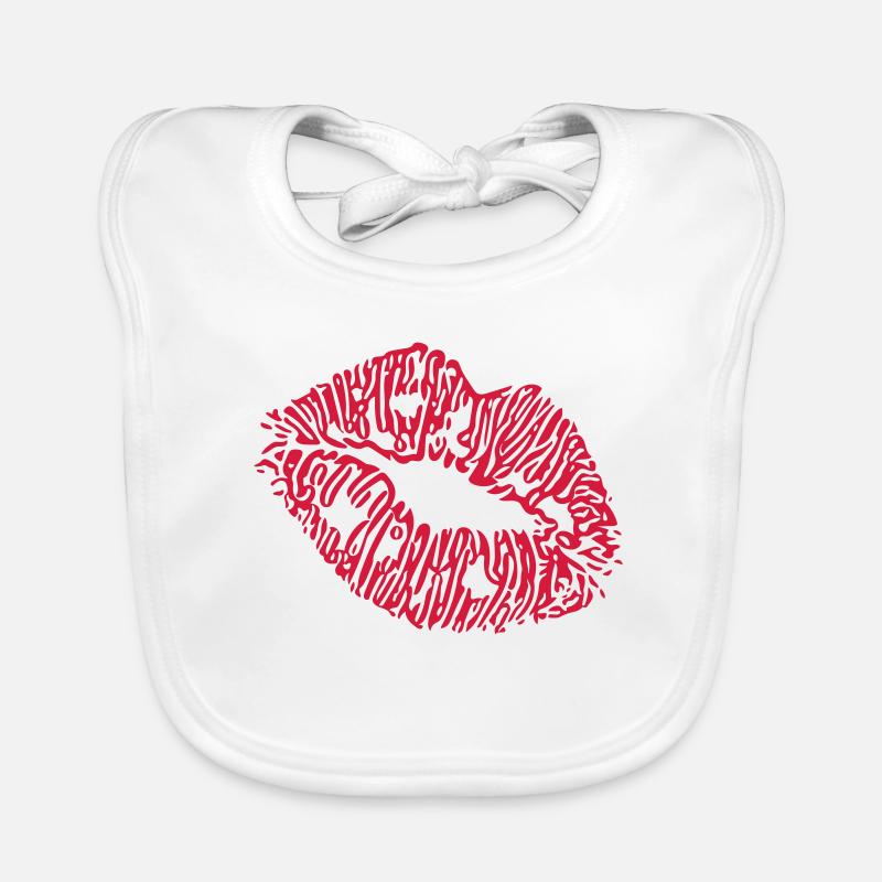 lips Organic Baby Bibs
