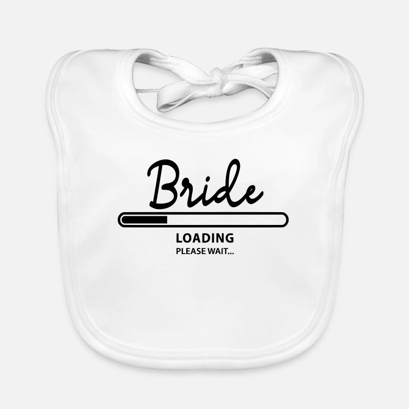 bride loading Baby Bio-Lätzchen