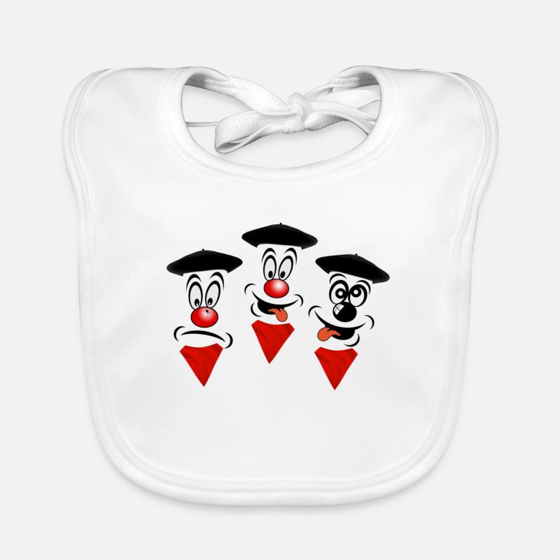 basque design Bavoir bio Bébé