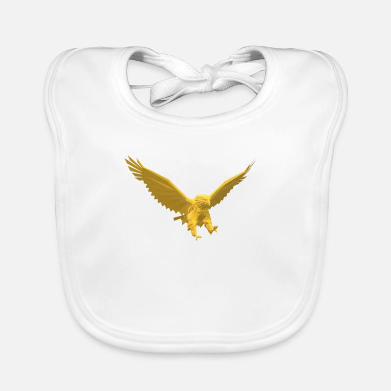 Aigle royal Bavoir bio Bébé