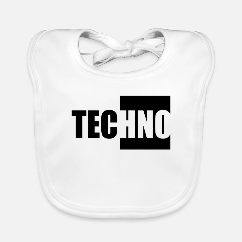 techno Bavoir bio Bébé