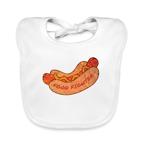 Food Fighter - Hot Dog - Baby Bio-Lätzchen
