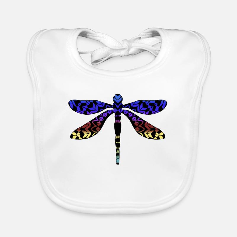 Libellule Bavoir bio Bébé