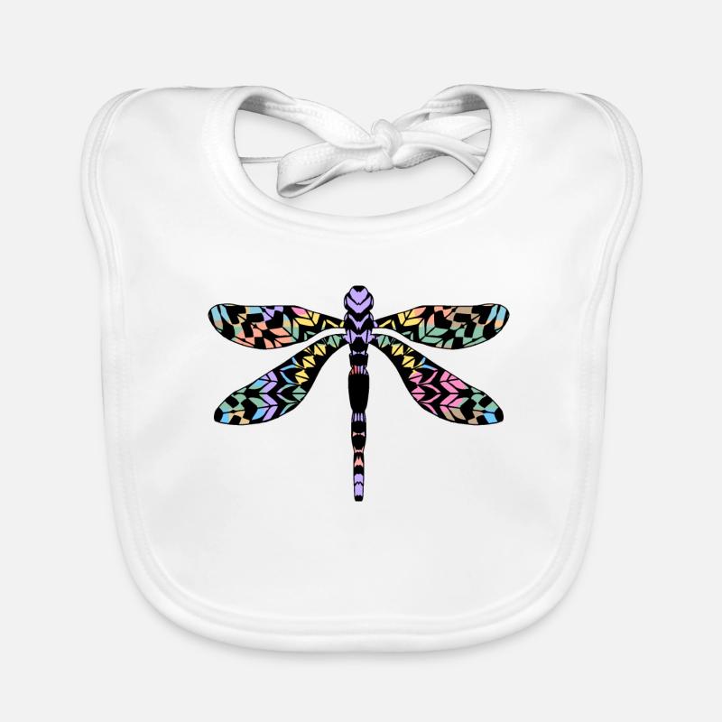 Libellule Bavoir bio Bébé