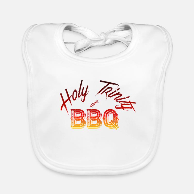 Sainte Trinité de BBQ Bavoir bio Bébé