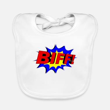 Slogan BIFF! Bavaglino ecologico per neonato