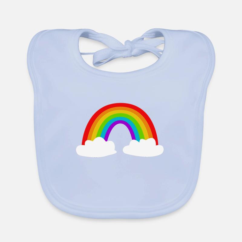 Rainbow Organic Baby Bibs