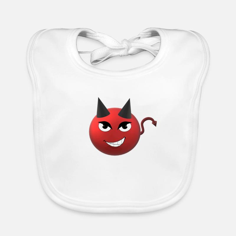 Devil Organic Baby Bibs