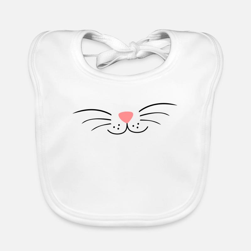Cou de chat, chat Bavoir bio Bébé