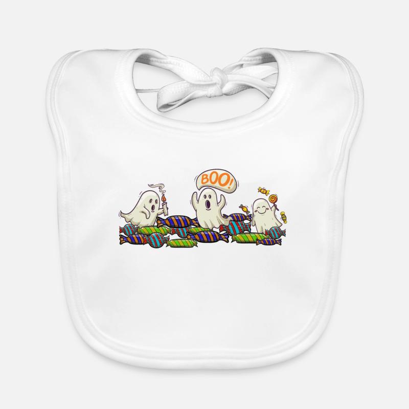 Happy Helloween Baby Bio-Lätzchen