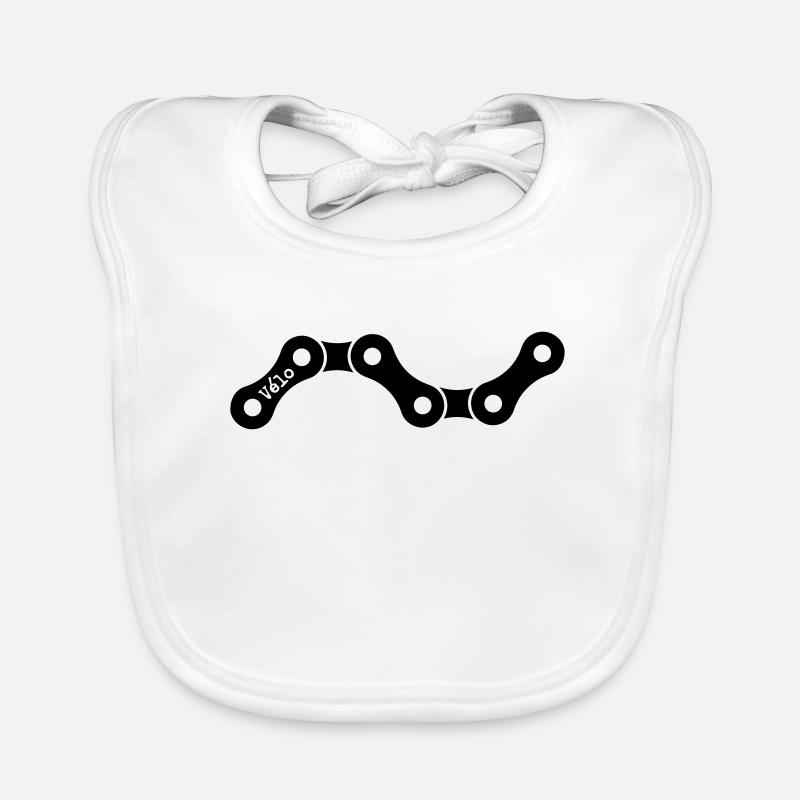 Velo Chain Organic Baby Bibs