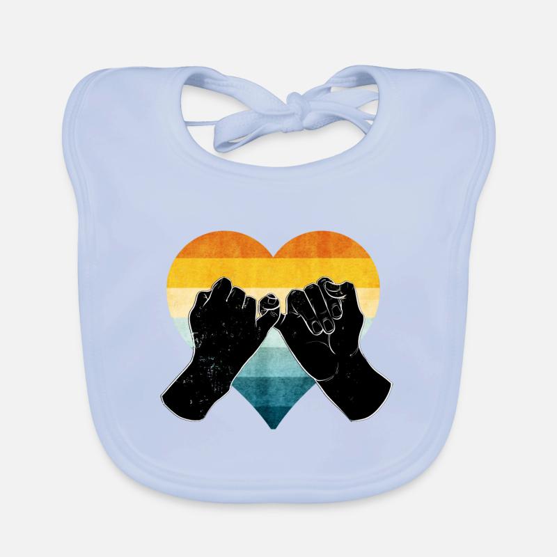 Freundschaft Baby Bio-Lätzchen