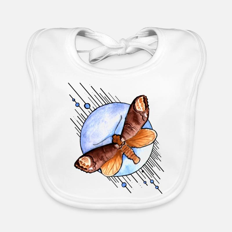 Moth Organic Baby Bibs