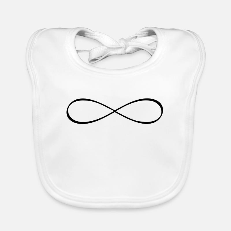 Infini Infini Symbole Amitié Bavoir bio Bébé
