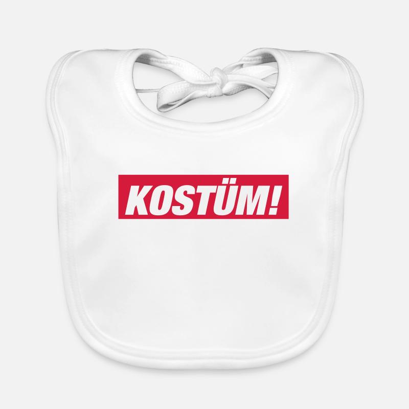 Kostüm Baby Bio-Lätzchen