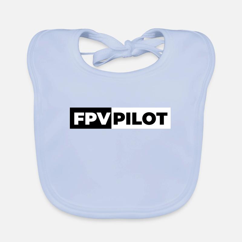 FPV PILOT Organic Baby Bibs