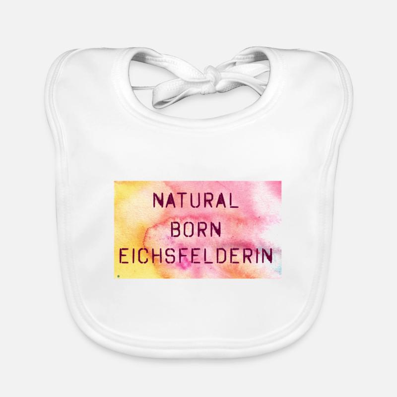 Geborene Eichsfelderin Baby Bio-Lätzchen