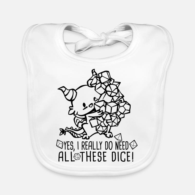 Need all these dice rpg game Bavoir bio Bébé