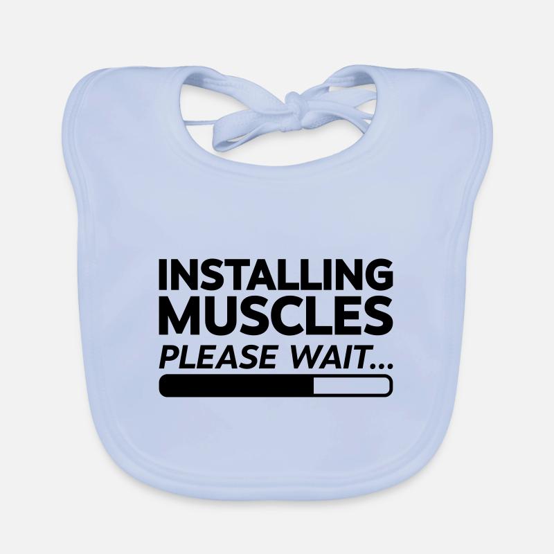 Installing Muscles Baby Bio-Lätzchen
