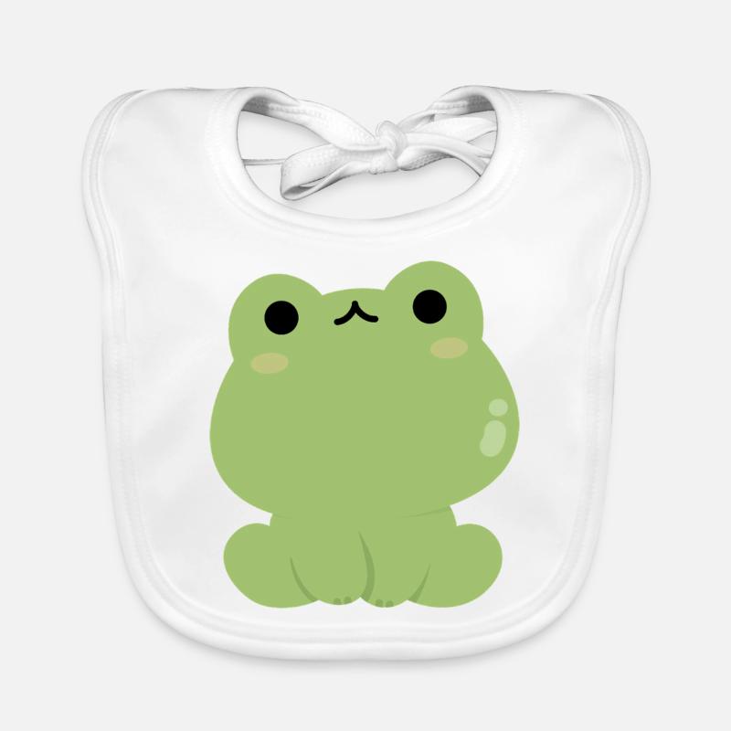 Cute Frog Organic Baby Bibs