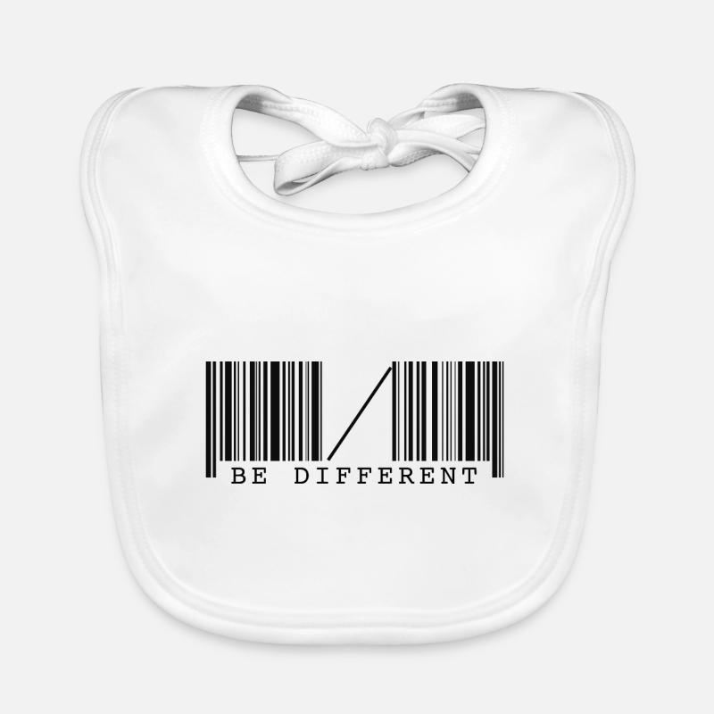 Be different barcode Organic Baby Bibs