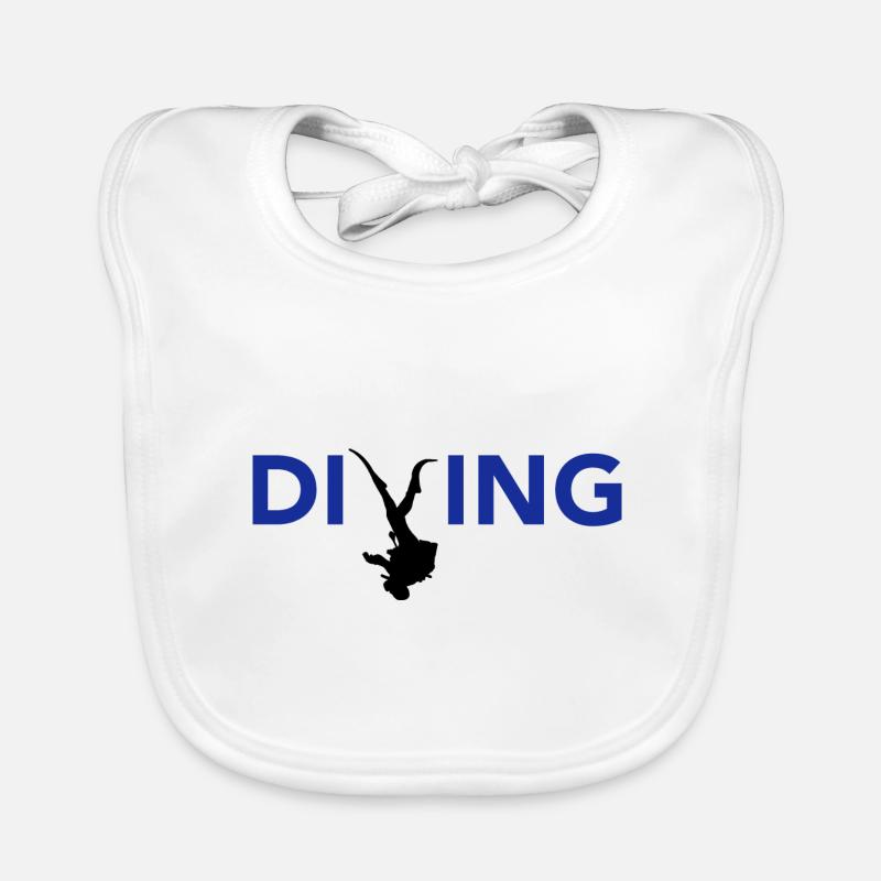 DIVING Organic Baby Bibs