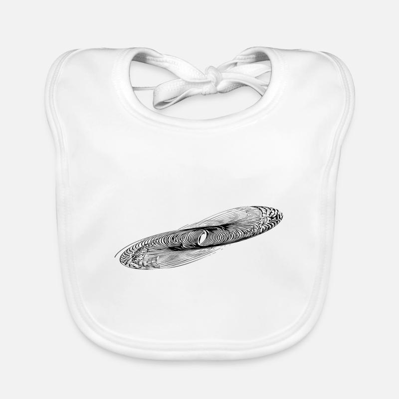 Geometric Circle Ellipses Lines Organic Baby Bibs
