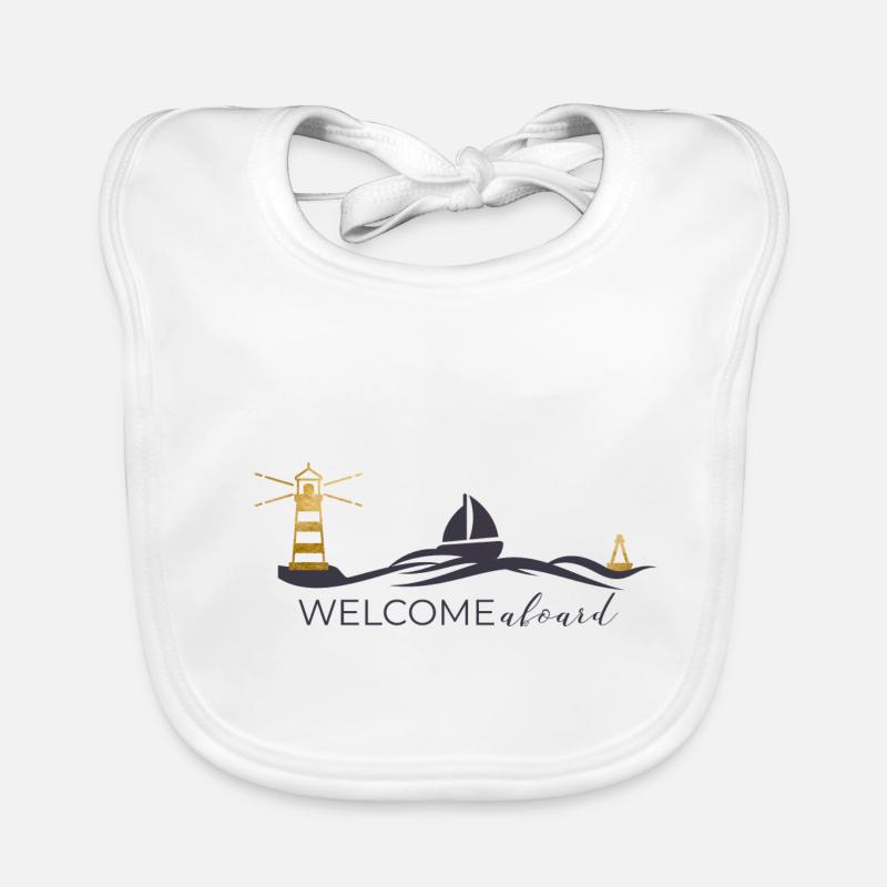 Segler WELCOMEaboard Baby Bio-Lätzchen