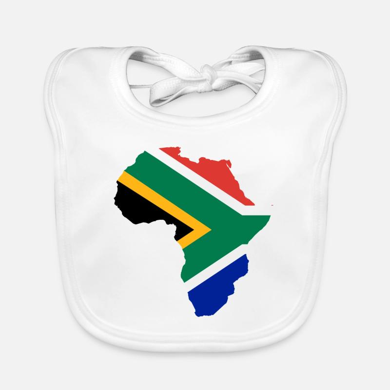 Afrique du Sud Bavoir bio Bébé