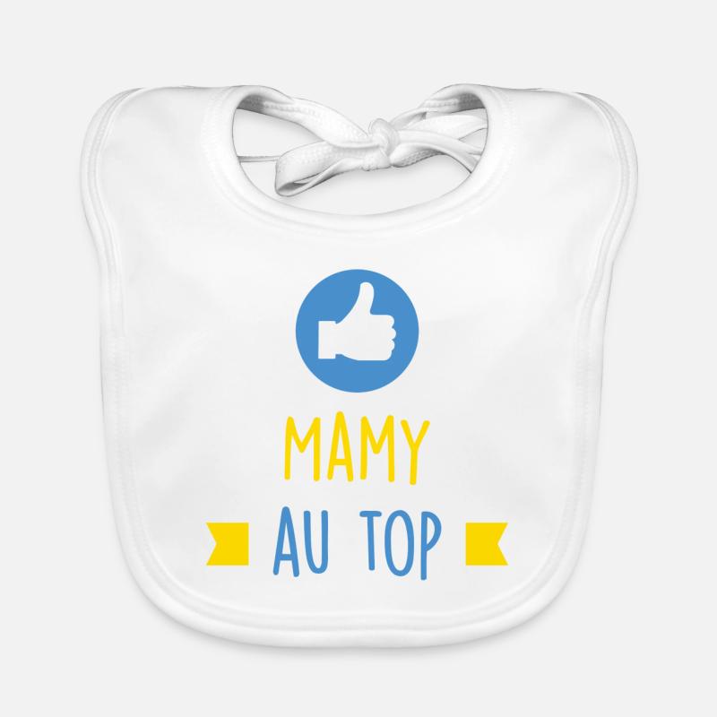 Mamy au top ! Bavoir bio Bébé