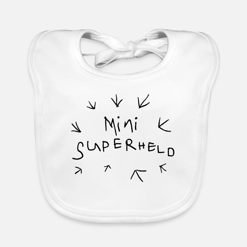 Kleiner Superheld klitzekleiner Superhero Baby Bio-Lätzchen