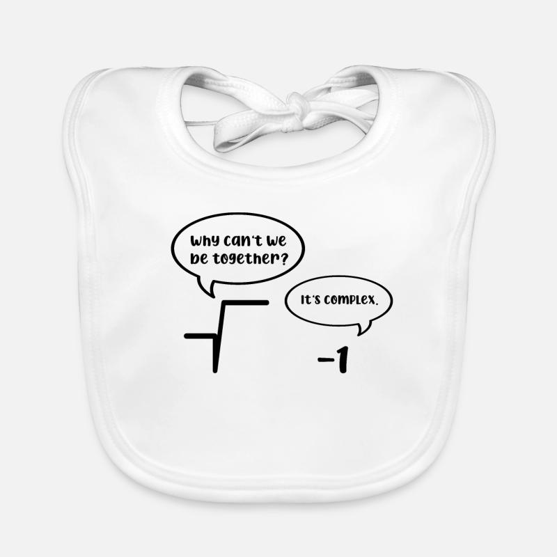 Nerd Witz Mathe Baby Bio-Lätzchen